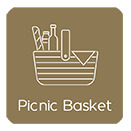 Turismo rural picnic basket